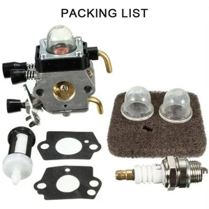 Kit de juntas de filtro de combustible de aire de carburador para STIHL FS38 FS45 FS46 FS55 KM55 KM55R - Imagen 1 de 5