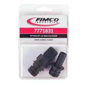 Fimco 2-Pack Pump Port Fittings 1/2" Hose Barb 1/2" MPT / 7771831 - Picture 1 of 5