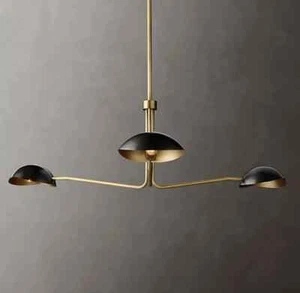 Stilnovo Mid Century Italienischer Kronleuchter Messing Sputnik Deckenleuchte Lampe Leuchte - Bild 1 von 6