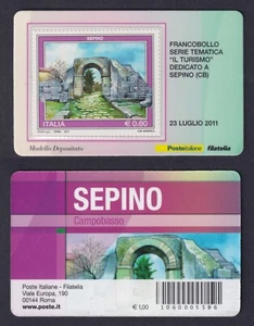 Tessera Filatelica Sepino (CB) 2011 - Imagen 1 de 1