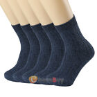 1~5 Pairs Women's Winter Heavy Duty Warm Thermal Lambs Wool Boots Socks 5-9