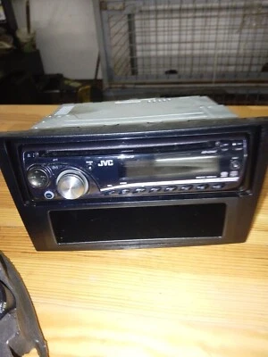 Org JVC KD-G342 Autoradio CD WMA MP3 MOSFET 50WX4 AUX Rahmen Voll Funktionsfähig - Bild 1 von 4