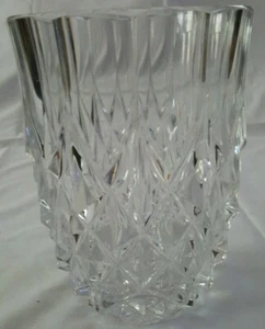 Vaso Val St Lambert Arte Cristallo Pesante Made In Belgium - Foto 1 di 11