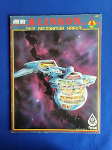 Manual de Reconocimiento de Nave Klingon - Star Trek El Juego de Rol 2301 - Imagen 1 de 2