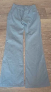 Girls Blue Wide Leg Abercrombie Kids Sweatpants With Pockets Sz 9/10 - Picture 1 of 5