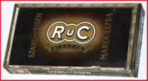Zigarren Holzkiste (14) - RuC Stahl und Eisen 50 Pfennig - Bild 1 von 1