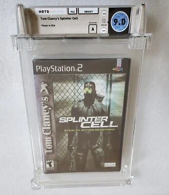 Splinter Cell • WATA 9.0 A • 1st Print • PlayStation 2 • Not VGA/CGC - Image 1 of 2