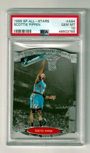 SCOTTIE PIPPEN -- 1995/96 SP ALL-STARS -- DIE-CUT -- AS4 -- PSA GEM MINT 10 - Picture 1 of 1