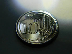 10 Centesimi 2013 - Singapore - (KM346) - UNC - moneta rara - Foto 1 di 3