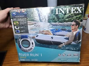 Intex River Run 1 Person Inflatable Floating Tube Lake/Pool/Ocean Raft - Picture 1 of 4