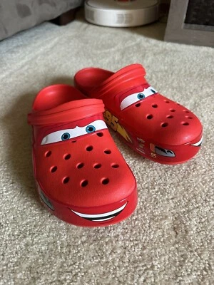 Lightning McQueen Crocs Men’s Size M10 W12 - Image 1 of 4