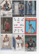 NEW Oklahoma City Thunder  U-PICK Serial #d JERSEY AUTO Rookies  SHAI DURANT OKC