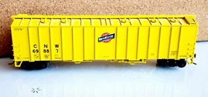 Chicago North Western RR 50' Airslide Covered Hopper 69887 Walthers HO Scale - Picture 1 of 8
