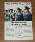 Seltene Werbung CARABINIERI Carabiniere Ausiliario Italien 1992