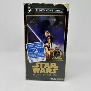 Funko Home Video - STAR WARS DARTH RETURN OF THE JEDI -  T-Shirt MEDIUM - NIB - Picture 1 of 8