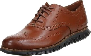 Cole Haan Hombre Zerogrand Wing OX Oxford, Cuero Tostado Británico/Java, 9.5W EE. UU. - Imagen 1 de 5