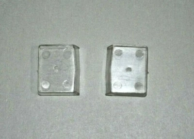 2 Ea. Parabrisas Freightliner blanco escala HO Athearn parte # 55013 Foto 1 de 4