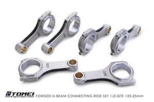 Tomei Forged H-Beam Connecting Rod Kit For Toyota 1JZ-GTE - 125.25mm (STD) - Picture 1 of 1
