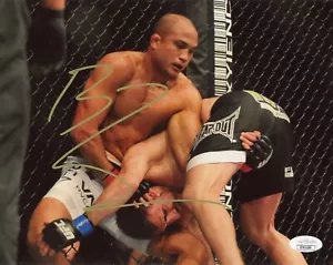B.J. Penn Hand Signed 8x10 Photo UFC Fighter JSA COA Autograph BJ Prodigy - Picture 1 of 2