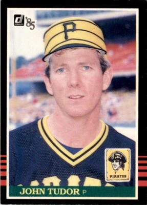 1985 Donruss John Tudor . Pittsburgh Pirates #235 - Image 1 of 2