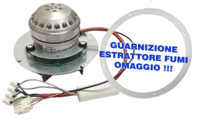 ESTRATTORE FUMI R150-AN91 PER STUFE PELLET 2400 RPM NORDICA-COLA-RAVELLI-ROYAL - Imagen 1 de 4