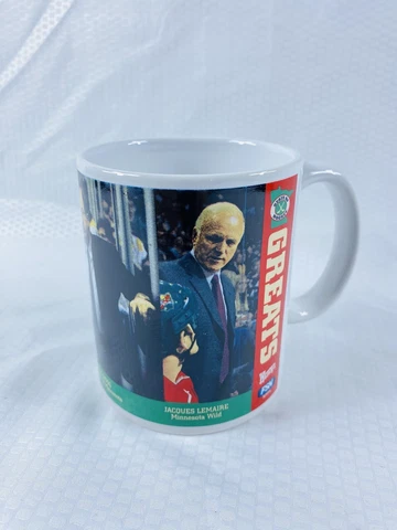 Minnesota Wild North Stars Hockey Coffee Mug Coaching Greats Wendy's FSN Cover