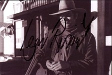 Leon Rippy Signed 4x6 Photo Actor Quantum Leap Deadwood Young Guns Saving Grace