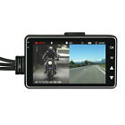 3,0 Zoll Dual Objektiv Motorrad DVR Dash Cam Front Rückansicht Kamera Videorecorder