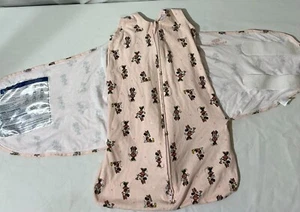 Halo Disney Baby Minnie Mouse Sleepsack Swaddle, Size NB to 3 mo - Picture 1 of 10