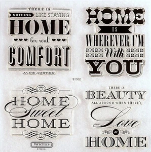 Close to My Heart CTMH Home Sweet Home S1302 Stamp Set #13a - Picture 1 of 2