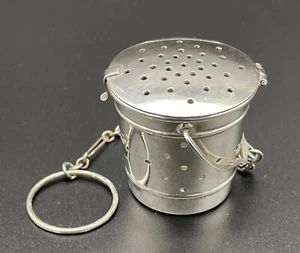 George H. French & Co. Sterling Silber Teekugel/Ei Eimerform - Bild 1 von 12