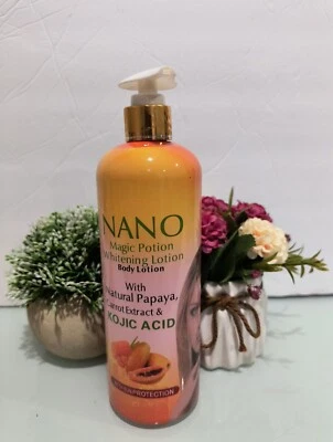 Nano Magic Portion Lightening Body Lotion 500ml With Natural Papaya  - Image 1 of 4