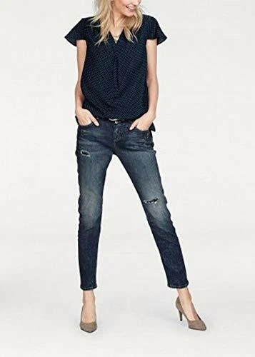 Jeans Damen Boyfriend von Glücksstern in Dirty Wash Gr. 26 NEU - Bild 1 von 1