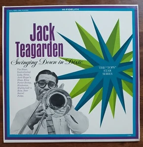 Jack Teagarden Swinging Down in Dixie VInyl LP Record Album Tops Star Series - Picture 1 of 7