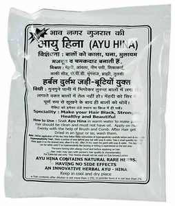 AYU HINA 20 Packet of 40 gms each heena,Black Natural hair color,Herbal Mehendi - Picture 1 of 1