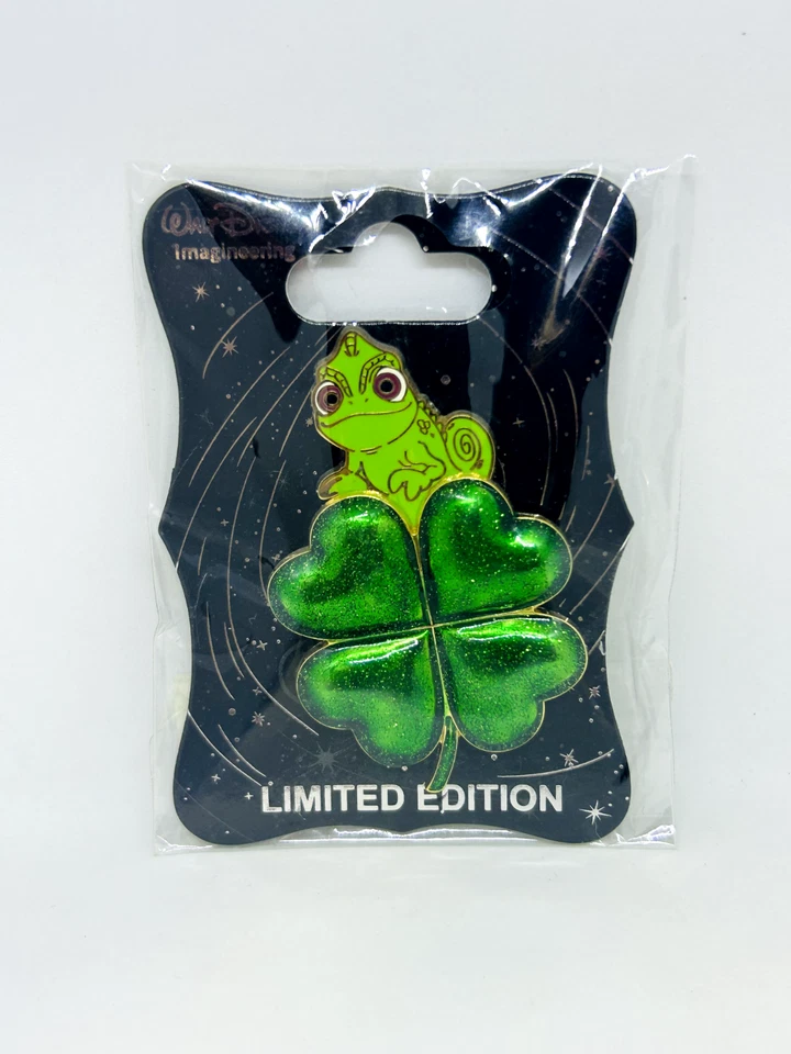 Pascal on Four Leaf Clover St. Patrick's Day LE 250 WDI Disney Pin - Image 1 of 1