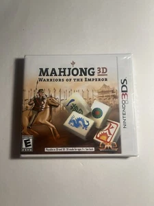 Mahjong 3D Warriors of the Emperor Nintendo 3DS nuovo sigillato in fabbrica - Foto 1 di 3