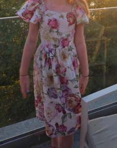 Next Floral Dress Girls 10-11 Years - Picture 1 of 2