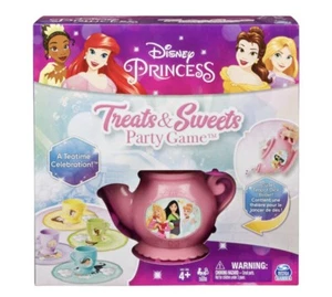 Disney Princess Teapot Tea Party Treats & Sweets Board Game Children Colorful 4+ - Picture 1 of 10