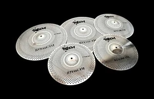 RECH STEALTH CONFEZIONE SET PIATTI 5 PZ + BORSA PIATTI BASSO VOLUME PIATTI CYMBAL PACK - Foto 1 di 10