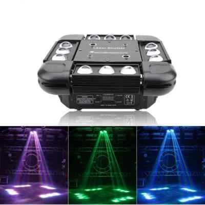 3in1 Effects stage 12 Storm beam light moving head RGBW For DJ disco party Bar - Image 1 of 4