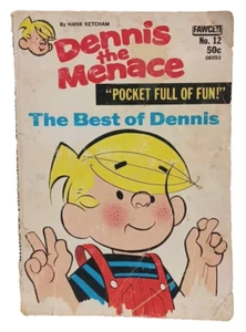 Vintage 1972 Dennis the Menace Pocket Full of Fun The Best of Dennis Paper Book - Picture 1 of 8