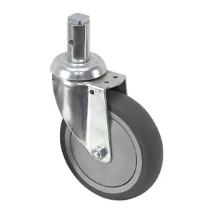 5" x 1-3/16" Rhombus Swivel Round Stem Caster 357A 35K125R Z522 1-4400 - Picture 1 of 1