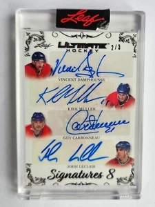 2023 Leaf Ultimate Hockey Signatures 8 Montreal Canadiens 2/3 (1993 Stanley Cup) - Picture 1 of 3