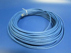 Belden Wire 24/4P CAT5E DataTwist Patch Network Cable Blue/100ft - Picture 1 of 3
