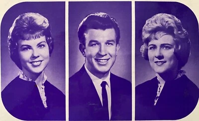 Bill Gaither Trio LP VINYL **very rare** He Touched Me, 1964 - Image 1 of 4