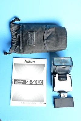 Nikon Speedlight SB-50DX digitales Blitzgerät speziell f. Coolpix Kompaktkameras - Bild 1 von 4