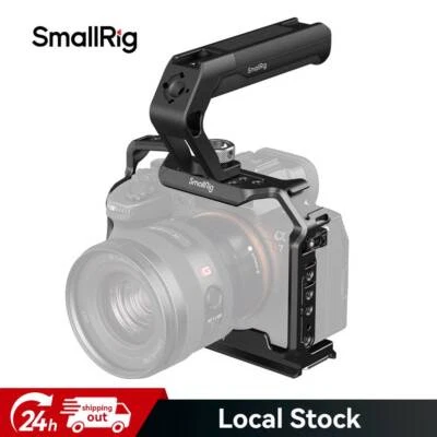 Kit de gaiola e alça SmallRig para câmera Sony Alpha 7 IV/A7S III/A 1/A7R IV/A7R V - Imagem 1 de 4
