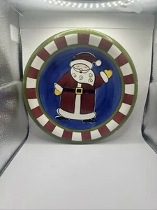 1 WORLD MARKET 8-1/2" Vacaciones Papá Noel Plato - Navidad, Navidad,  - Imagen 1 de 4