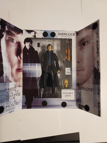 Underground Toys SHERLOCK 5"Action Figure BBC NIB Cover